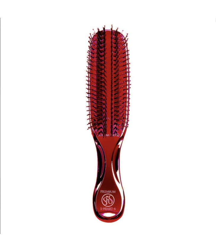S-Heart-S Scalp Brush World Premium Long Red